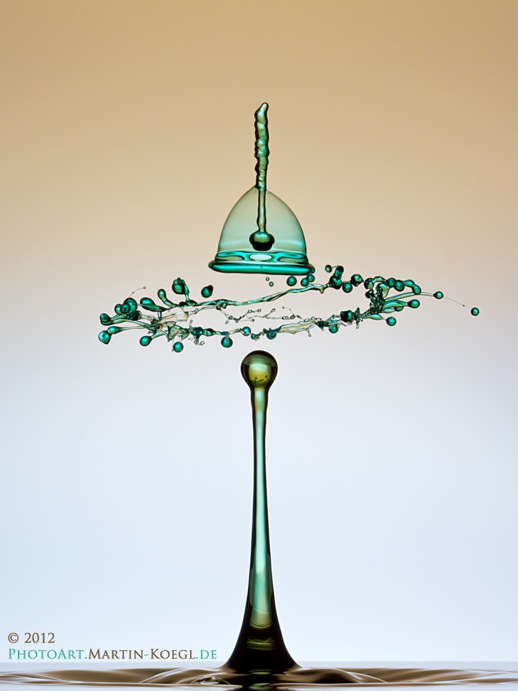 Electricity Water Drop Sculptures By Martin Koegl